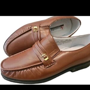 Ambassador Shoe Men 8.5 Leather Loafers Normcore Cottagecore Boho Y2K Soho(4D)